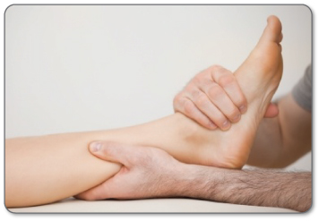Pts will warm up Achilles tendon tissue during an appointment by performing deep tissue massage.